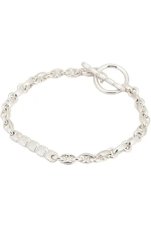 Maple Steely Bracelet in Metallic Silver
