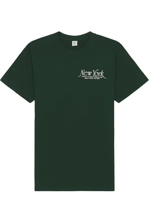 Sporty & Rich NY 94 T-Shirt in Green