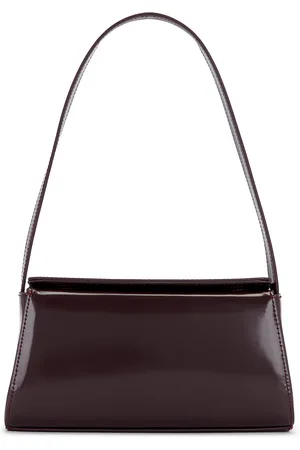 St Agni Mini Baguette Shoulder Bag in Burgundy
