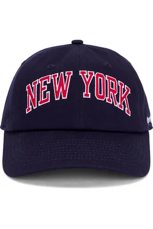 Sporty & Rich New York Ivy Hat in Navy