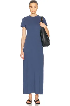 Leset Laura Maxi Dress in Blue