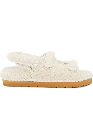 Bottega Veneta Jack Flat Sandal in Yellow