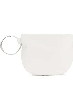 The Row Geo Bracelet Clutch in White