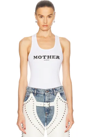 Stella McCartney Mother F* Tank Top in White