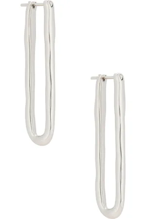 Jil Sander Drop Earrings in Metallic