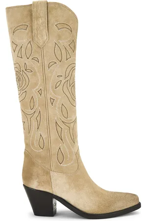 Golden Goose 70 Wish Star Boot in Tan