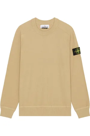 Stone Island Crew Neck Sweater in Brown