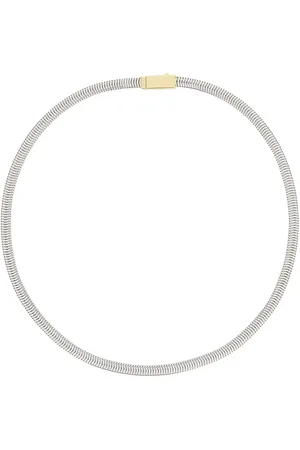Jil Sander Necklace in Metallic Gold