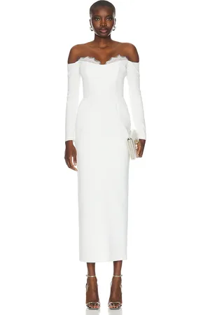 Ilkyaz Ozel Farah Dress in White
