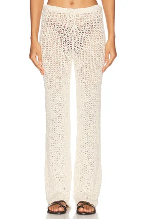 Haight Victoria Knit Pant in White