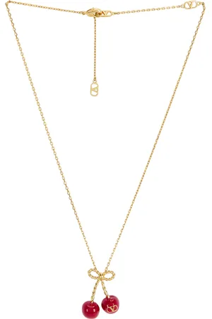 VALENTINO GARAVANI Chez Necklace in Metallic Gold