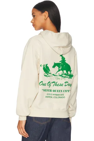 One Of These Days X FWRD Silver Queen Hoody in White