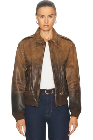 Ralph Lauren Bomber Jacket in Brown