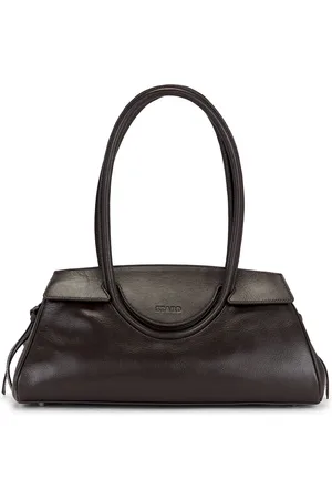 Staud Maude Shoulder Bag in Chocolate