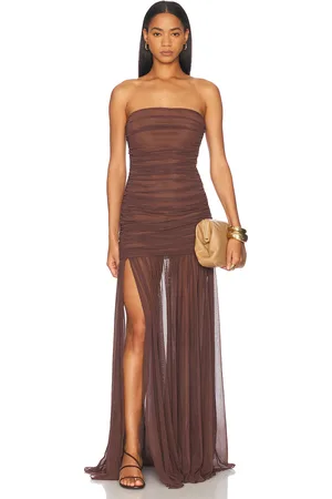 Retrofete Adele Dress in Chocolate
