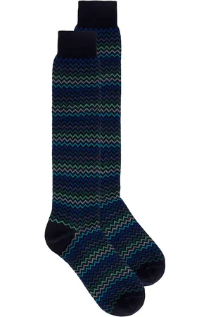 Missoni Socks in Blue