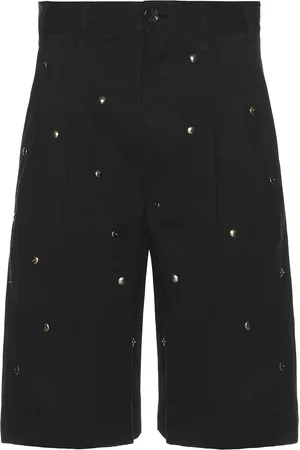 SONG FOR THE MUTE Metal Bead Single Pleated Shorts in