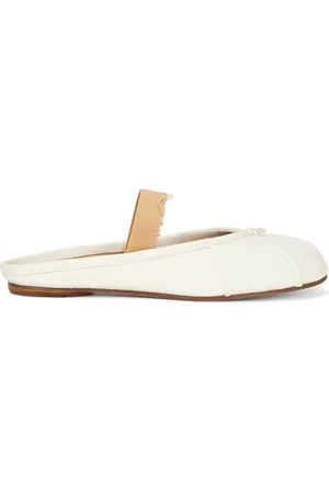 Maison Margiela Tabi Ballerina Mule in Ivory