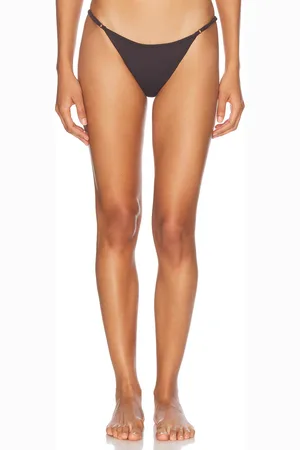 Tropic of C Luna Bikini Bottom in Brown
