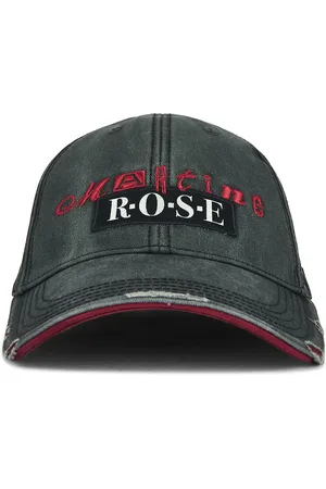 MARTINE ROSE Roll Back Cap in Grey