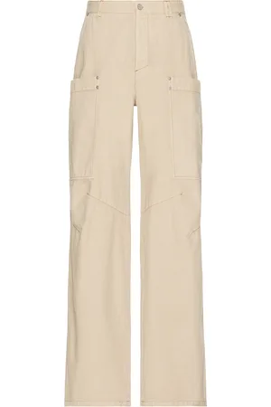 Palm Angels Slim Cargo Pants in Brown