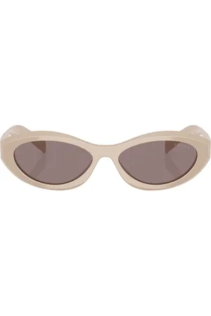 Prada Cat Eye Sunglasses in Taupe