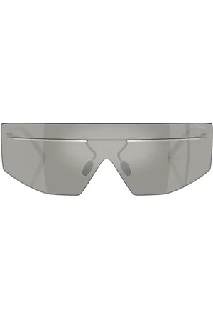 Prada Shield Sunglasses in Metallic