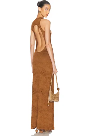 Maygel Coronel El Virao Dress in Brown