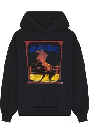 Rhude Cadre Hoodie in Black