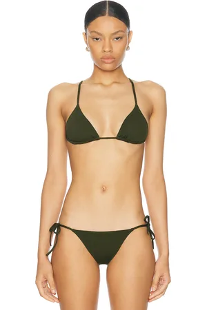 ERES Mouna Duni Swim Top in Green