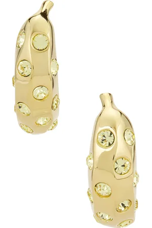 Jacquemus Les Boucles Bananes in Metallic Gold