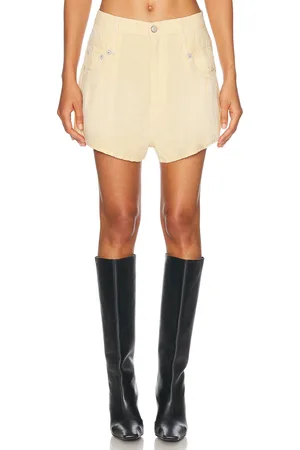 R13 Double Loop Venti Short in Neutral