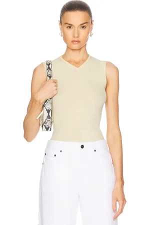 Khaite Renato Top in Lemon