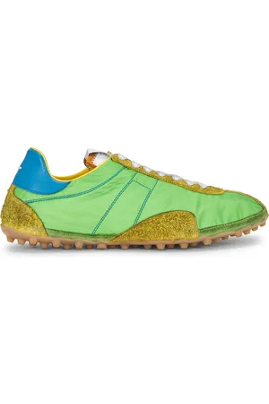 Maison Margiela Sprinters Low Top Sneakers in Green