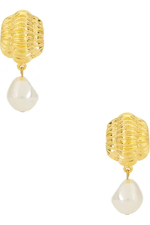 Jennifer Behr Asha Earrings in Ivory