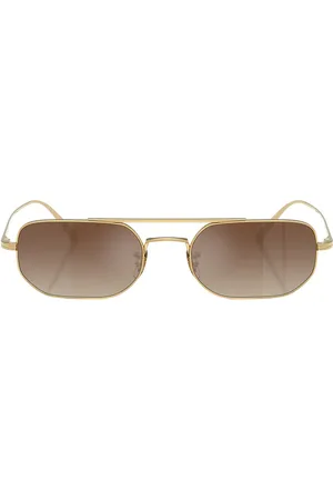 Oliver Peoples X Khaite 1989c Sunglasses in Metallic