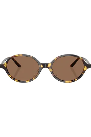 Oliver Peoples X Khaite 2000c Sunglasses in Brown