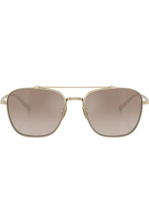 Oliver Peoples Avison Sunglasses in Metallic Gold