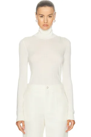 Moncler Turtleneck Top in White