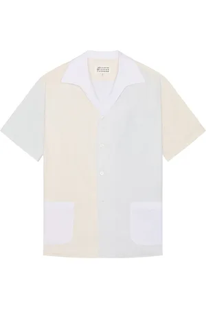 Maison Margiela Short-Sleeved Shirt in White