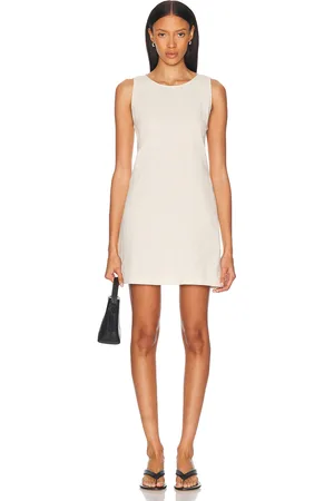 Leset Belle Mini Dress in Neutral