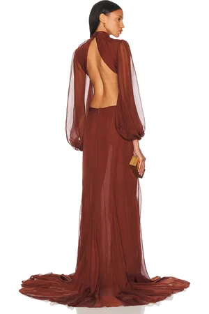 Retrofete Rosalinda Dress in Brown