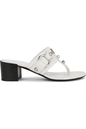 Balenciaga City Thong Sandal in White
