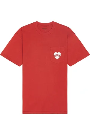 Carhartt Amour Pocket T-shirt in Red