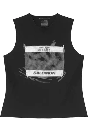 Maison Margiela X Salomon Tank Top in Black