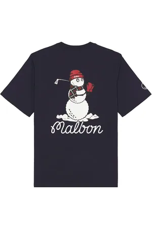 Malbon Golf X REVOLVE Snowman Buckets T-Shirt in Blue