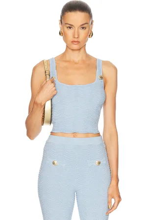 Retrofete Aloe Top in Baby Blue