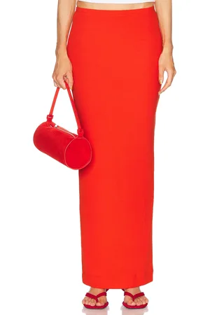 ÉTERNE Emma Skirt in Red