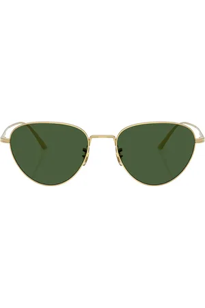 Oliver Peoples X Khaite 1991c Sunglasses in Metallic