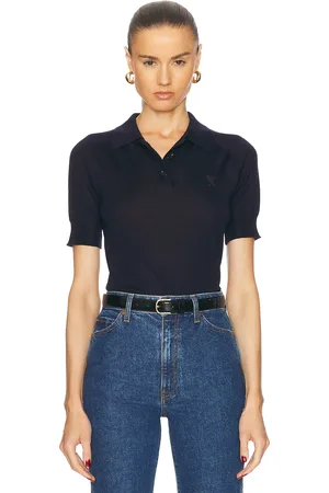 Ami Adc Polo in Navy